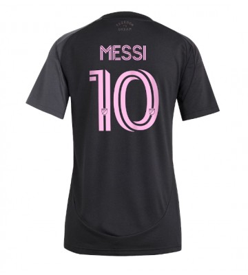 Inter Miami Lionel Messi #10 Dámské Venkovní Dres 2025-26 Krátký Rukáv