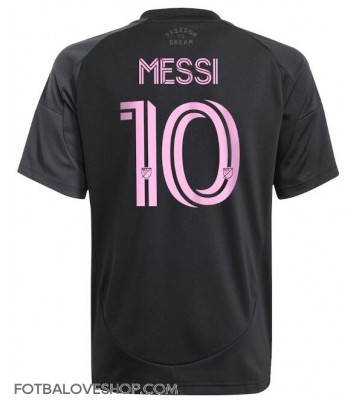 Inter Miami Lionel Messi #10 Venkovní Dres 2025-26 Krátký Rukáv