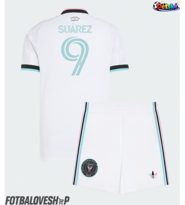 Inter Miami Luis Suarez #9 Dětské Alternativní Dres 2026-27 Krátký Rukáv (+ trenýrky)