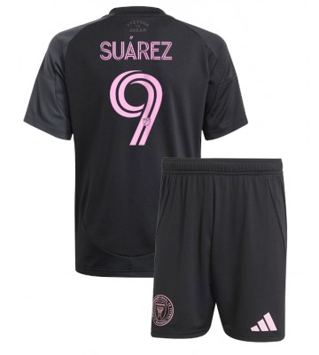 Inter Miami Luis Suarez #9 Dětské Venkovní Dres 2025-26 Krátký Rukáv (+ trenýrky)