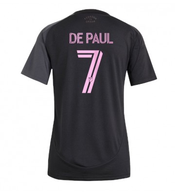 Inter Miami Rodrigo De Paul #7 Dámské Venkovní Dres 2025-26 Krátký Rukáv