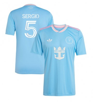Inter Miami Sergio Busquets #5 Alternativní Dres 2025-26 Krátký Rukáv