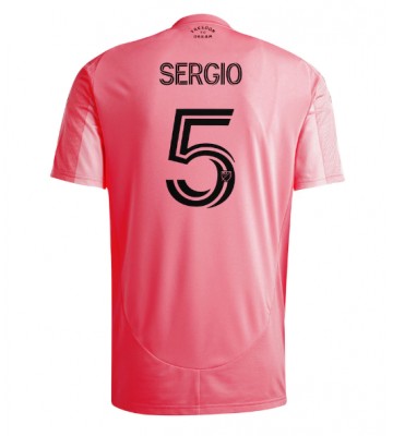 Inter Miami Sergio Busquets #5 Domácí Dres 2025-26 Krátký Rukáv