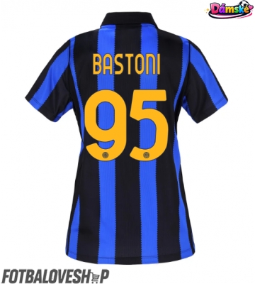 Inter Milan Alessandro Bastoni #95 Dámské Domácí Dres 2026-27 Krátký Rukáv