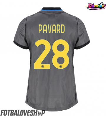 Inter Milan Benjamin Pavard #28 Dámské Alternativní Dres 2026-27 Krátký Rukáv