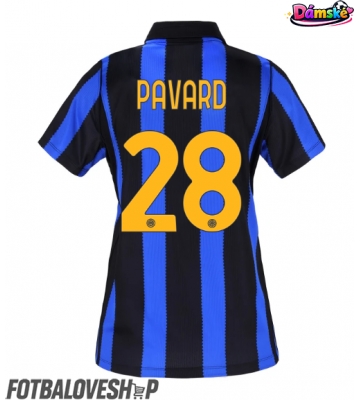 Inter Milan Benjamin Pavard #28 Dámské Domácí Dres 2026-27 Krátký Rukáv