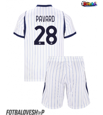 Inter Milan Benjamin Pavard #28 Dětské Venkovní Dres 2026-27 Krátký Rukáv (+ trenýrky)