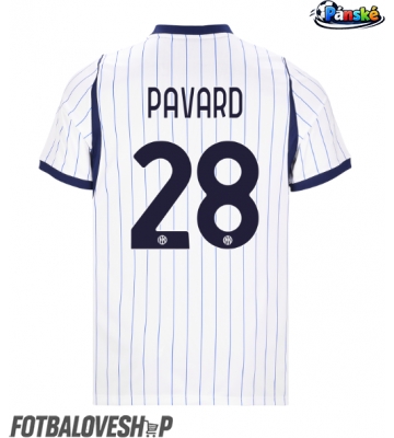 Inter Milan Benjamin Pavard #28 Venkovní Dres 2026-27 Krátký Rukáv