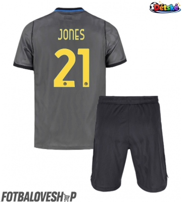 Inter Milan Curtis Jones #21 Dětské Alternativní Dres 2026-27 Krátký Rukáv (+ trenýrky)