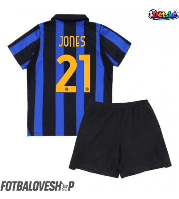Inter Milan Curtis Jones #21 Dětské Domácí Dres 2026-27 Krátký Rukáv (+ trenýrky)