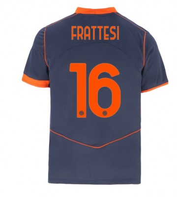 Inter Milan Davide Frattesi #16 Alternativní Dres 2025-26 Krátký Rukáv