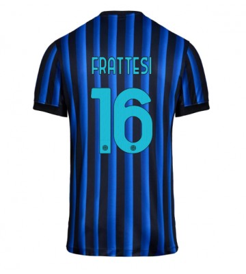 Inter Milan Davide Frattesi #16 Domácí Dres 2025-26 Krátký Rukáv