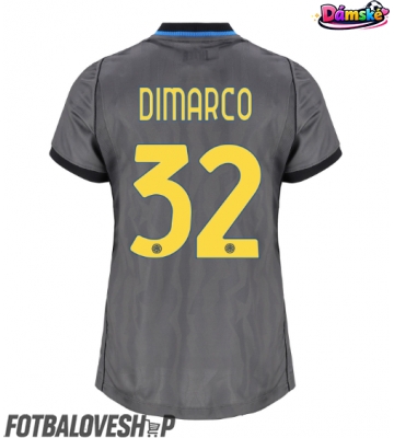Inter Milan Federico Dimarco #32 Dámské Alternativní Dres 2026-27 Krátký Rukáv