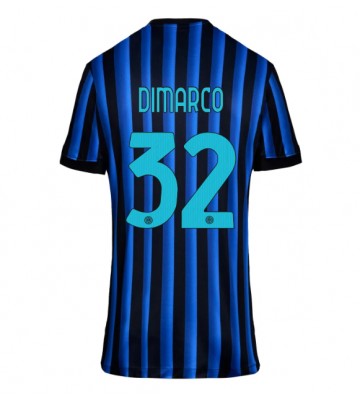 Inter Milan Federico Dimarco #32 Dámské Domácí Dres 2025-26 Krátký Rukáv