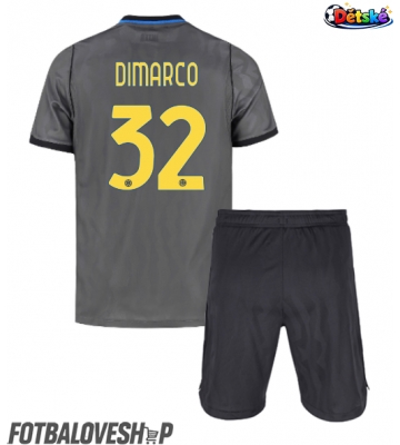 Inter Milan Federico Dimarco #32 Dětské Alternativní Dres 2026-27 Krátký Rukáv (+ trenýrky)