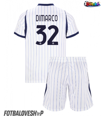 Inter Milan Federico Dimarco #32 Dětské Venkovní Dres 2026-27 Krátký Rukáv (+ trenýrky)