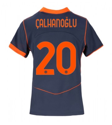Inter Milan Hakan Calhanoglu #20 Dámské Alternativní Dres 2025-26 Krátký Rukáv