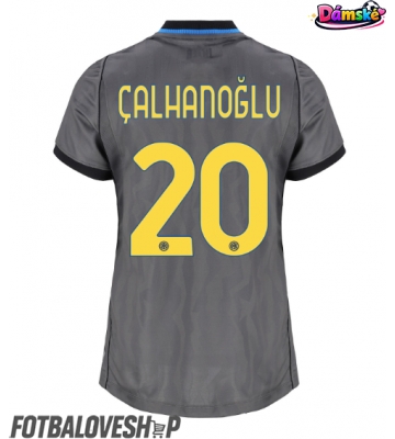 Inter Milan Hakan Calhanoglu #20 Dámské Alternativní Dres 2026-27 Krátký Rukáv