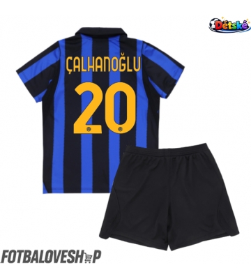 Inter Milan Hakan Calhanoglu #20 Dětské Domácí Dres 2026-27 Krátký Rukáv (+ trenýrky)