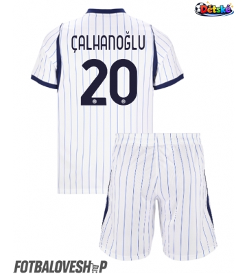 Inter Milan Hakan Calhanoglu #20 Dětské Venkovní Dres 2026-27 Krátký Rukáv (+ trenýrky)