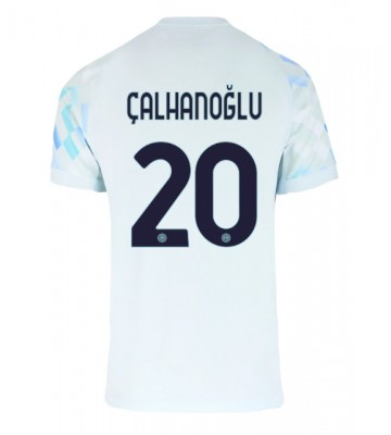 Inter Milan Hakan Calhanoglu #20 Venkovní Dres 2025-26 Krátký Rukáv