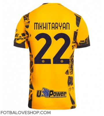 Inter Milan Henrikh Mkhitaryan #22 Alternativní Dres 2024-25 Krátký Rukáv
