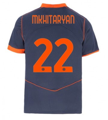 Inter Milan Henrikh Mkhitaryan #22 Alternativní Dres 2025-26 Krátký Rukáv