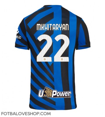 Inter Milan Henrikh Mkhitaryan #22 Domácí Dres 2024-25 Krátký Rukáv