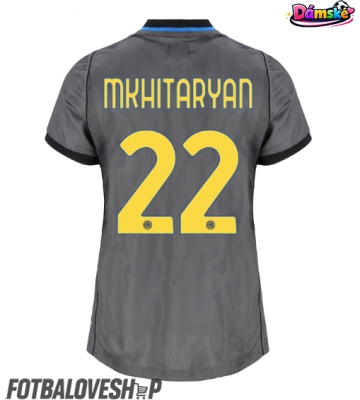 Inter Milan Henrikh Mkhitaryan #22 Dámské Alternativní Dres 2026-27 Krátký Rukáv