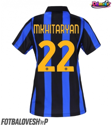 Inter Milan Henrikh Mkhitaryan #22 Dámské Domácí Dres 2026-27 Krátký Rukáv