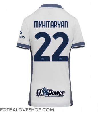 Inter Milan Henrikh Mkhitaryan #22 Dámské Venkovní Dres 2024-25 Krátký Rukáv