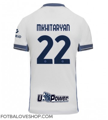 Inter Milan Henrikh Mkhitaryan #22 Venkovní Dres 2024-25 Krátký Rukáv