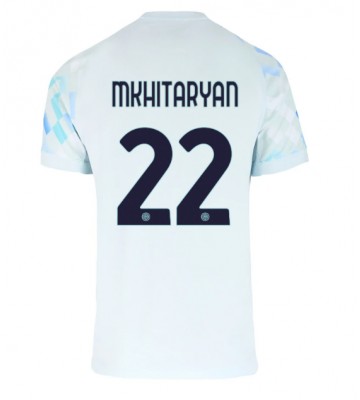 Inter Milan Henrikh Mkhitaryan #22 Venkovní Dres 2025-26 Krátký Rukáv