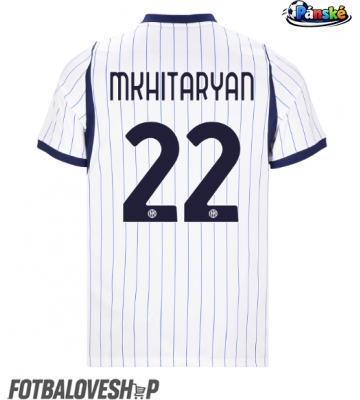 Inter Milan Henrikh Mkhitaryan #22 Venkovní Dres 2026-27 Krátký Rukáv
