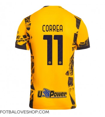 Inter Milan Joaquin Correa #11 Alternativní Dres 2024-25 Krátký Rukáv