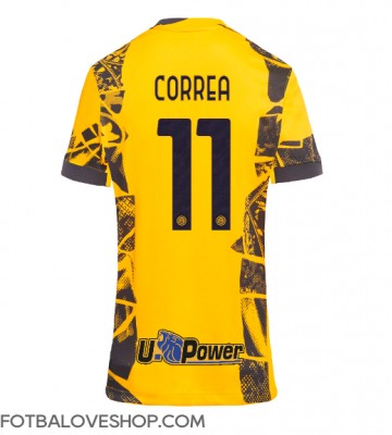 Inter Milan Joaquin Correa #11 Dámské Alternativní Dres 2024-25 Krátký Rukáv