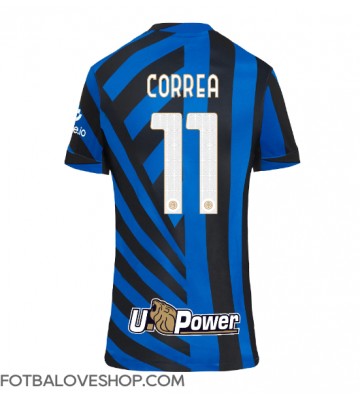 Inter Milan Joaquin Correa #11 Dámské Domácí Dres 2024-25 Krátký Rukáv