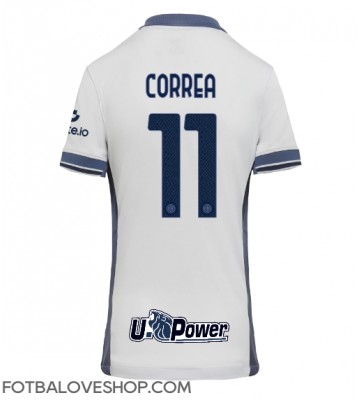 Inter Milan Joaquin Correa #11 Dámské Venkovní Dres 2024-25 Krátký Rukáv