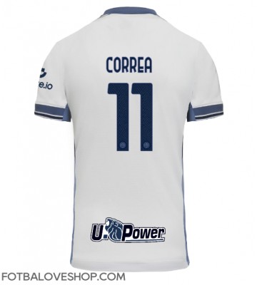 Inter Milan Joaquin Correa #11 Venkovní Dres 2024-25 Krátký Rukáv
