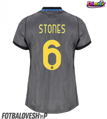 Inter Milan John Stones #6 Dámské Alternativní Dres 2026-27 Krátký Rukáv