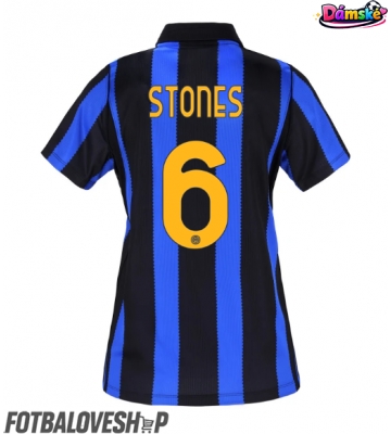 Inter Milan John Stones #6 Dámské Domácí Dres 2026-27 Krátký Rukáv
