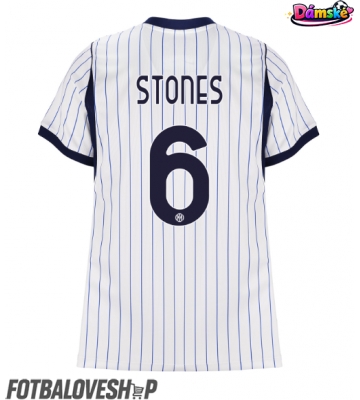 Inter Milan John Stones #6 Dámské Venkovní Dres 2026-27 Krátký Rukáv