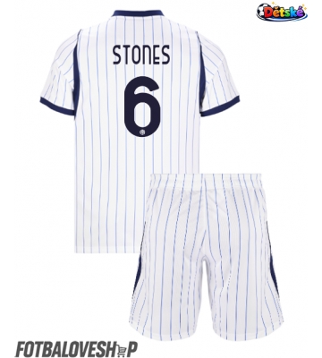 Inter Milan John Stones #6 Dětské Venkovní Dres 2026-27 Krátký Rukáv (+ trenýrky)
