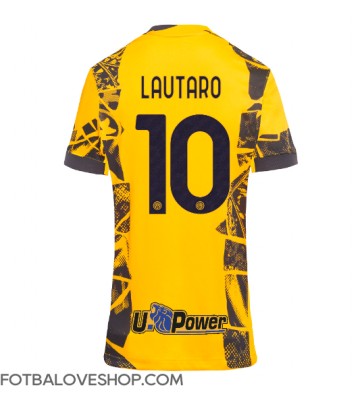 Inter Milan Lautaro Martinez #10 Dámské Alternativní Dres 2024-25 Krátký Rukáv