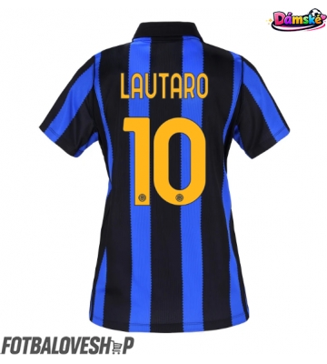 Inter Milan Lautaro Martinez #10 Dámské Domácí Dres 2026-27 Krátký Rukáv