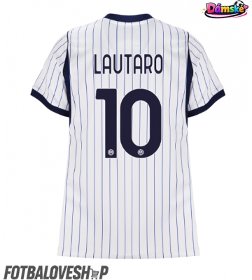 Inter Milan Lautaro Martinez #10 Dámské Venkovní Dres 2026-27 Krátký Rukáv