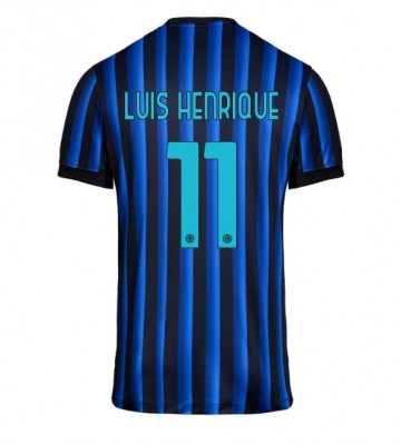 Inter Milan Luis Henrique #11 Domácí Dres 2025-26 Krátký Rukáv