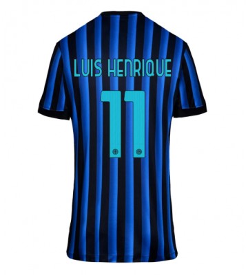Inter Milan Luis Henrique #11 Dámské Domácí Dres 2025-26 Krátký Rukáv