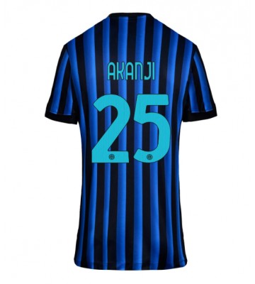 Inter Milan Manuel Akanji #25 Dámské Domácí Dres 2025-26 Krátký Rukáv