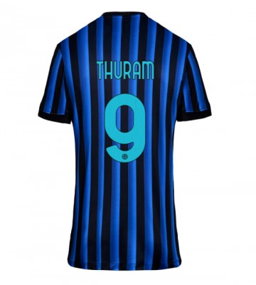 Inter Milan Marcus Thuram #9 Dámské Domácí Dres 2025-26 Krátký Rukáv